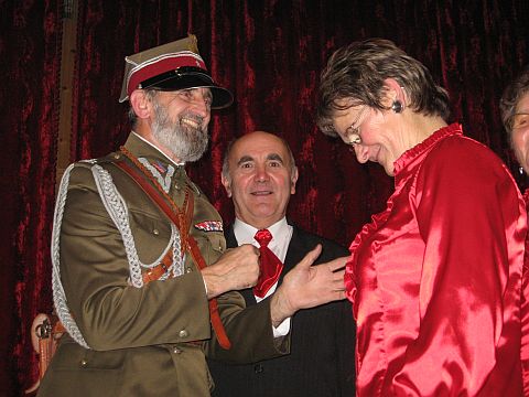 Biesiada patriotyczna w Oklene