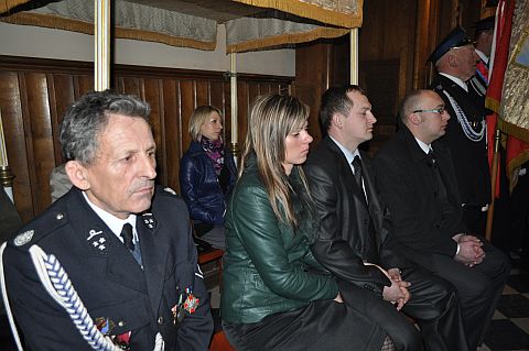 Msza żałobna w klasztorze oo. Bernardynów w Alwerni Msza żałobna w klasztorze oo. Bernardynów w Alwerni