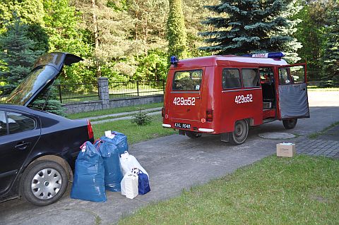 Oklena - zbirka darw dla powodzian