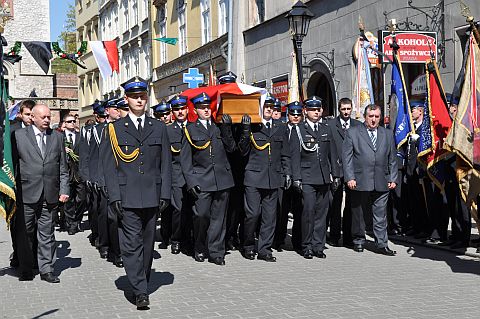 Pogrzeb Wiesawa Wody w Krakowie