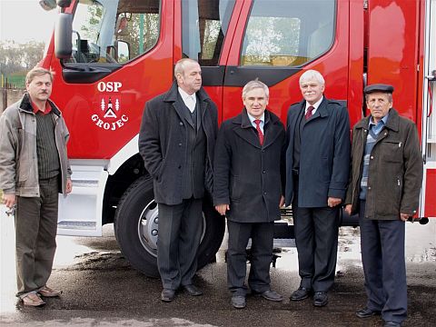 VOLVO FL - nowy samochd poarniczy dla OSP Grojec