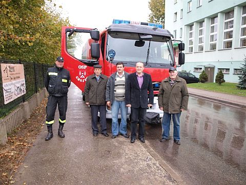 VOLVO FL - nowy samochd poarniczy dla OSP Grojec