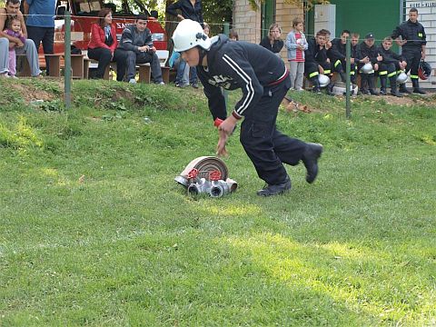 Powiatowe zawody sportowo-poarnicze MDP w Pogorzycach