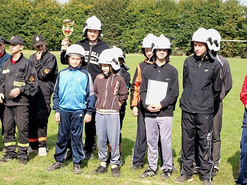 Powiatowe zawody sportowo-poarnicze MDP w Pogorzycach