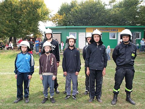 Powiatowe zawody sportowo-poarnicze MDP w Pogorzycach