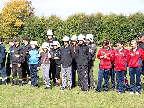 Powiatowe zawody sportowo-poarnicze MDP w Pogorzycach