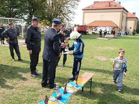 Powiatowe zawody sportowo-poarnicze MDP w Pogorzycach