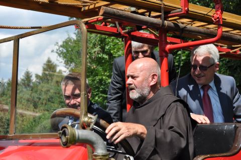 Minister Pawe Gra w Maopolskim Muzeum Poarnictwa 