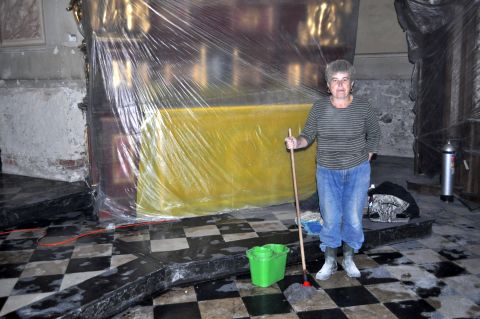 Prace w klasztorze 