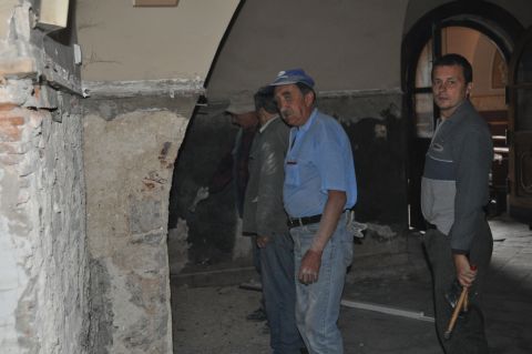 Prace w klasztorze 