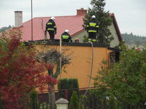 Poar domku letniskowego w Grojcu