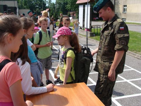 Wycieczka do Jednostki wojskowej w Rzsce i Kopiec Kociuszki