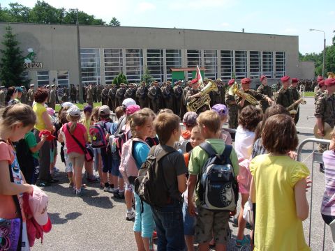 Wycieczka do Jednostki wojskowej w Rzsce i Kopiec Kociuszki