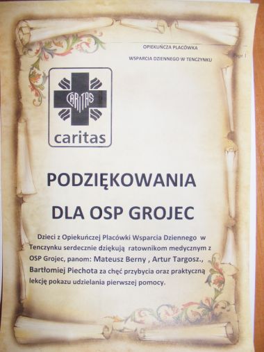 Tenczynek. Wizyta w wietlicy rodowiskowej