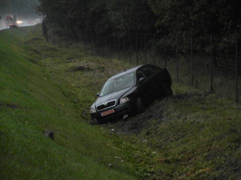 Wypadek na drodze A4 385km