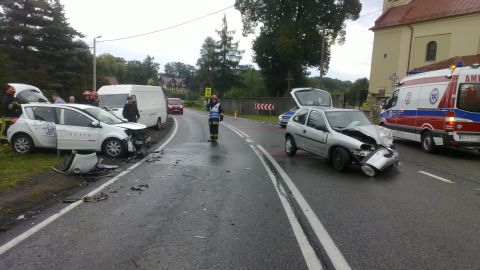 Wypadek na drodze 780 w Porbie egoty