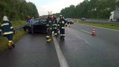 A4 - wypadek Chevroleta 