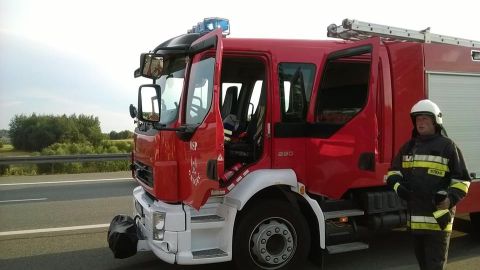 A4 - Wypadek Toyoty