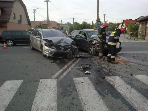 Wypadek w Kwaczale w dniu 13.05.2014