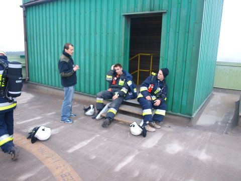 Trening w Elektrowni Siersza