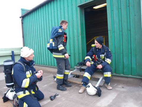 Trening w Elektrowni Siersza