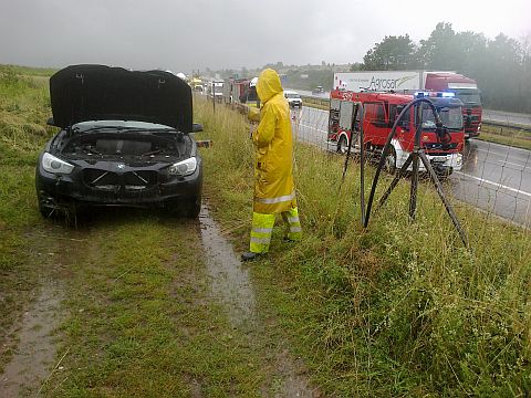 A4 - wypadek BMW