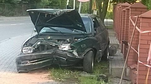 Alwernia - wypadek obok przedszkola