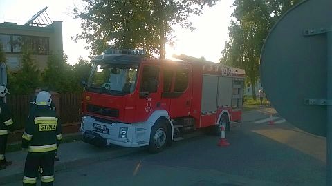 Alwernia - wypadek obok przedszkola
