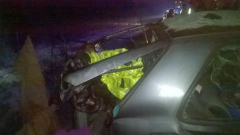 Wypadek na A4 z udziaem Toyoty Avensis