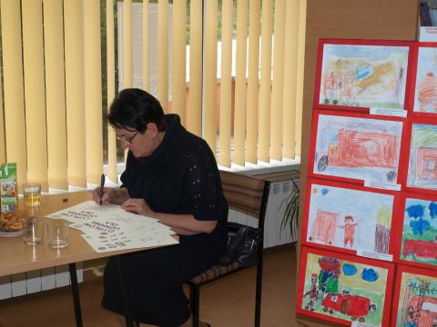 Konkurs plastyczny pt.Straak moim przyjacielem<br />