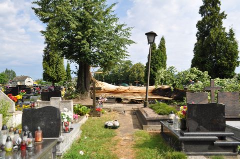 Usuwanie skutków porannej nawałnicy Usuwanie skutków porannej nawałnicy