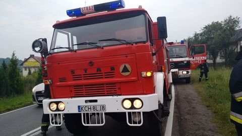 Wypadek na drodze 780 Porba egoty<br />