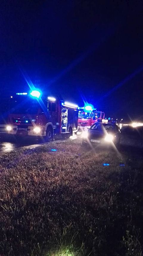 Wypadek na autostradzie A4