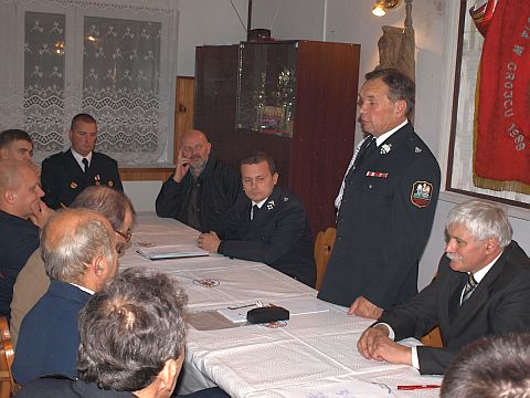 Zebranie Zarzdu OSP Grojec