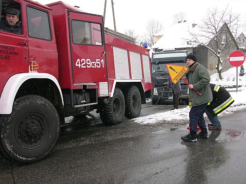 Akcja ratunkowa OSP Grojec