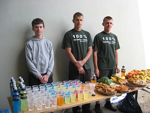 Z trasy maratonu rowerowego