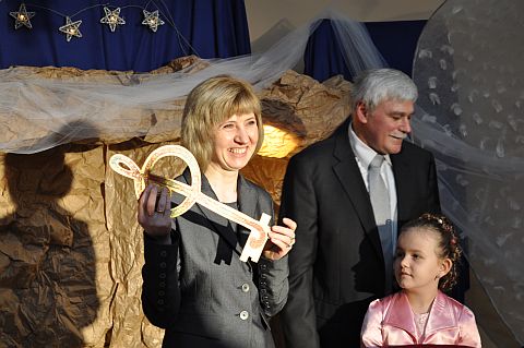 Uroczystość otwarcia nowego przedszkola w Alwerni Uroczystość otwarcia nowego przedszkola w Alwerni
