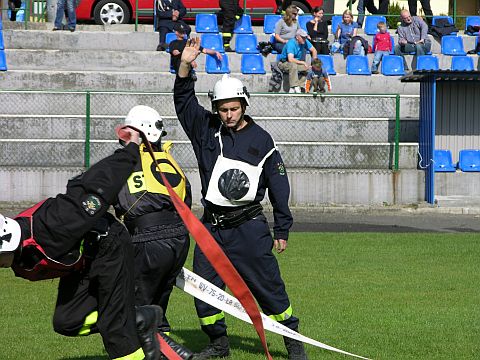 Powiatowe zawody poarnicze w Alwerni