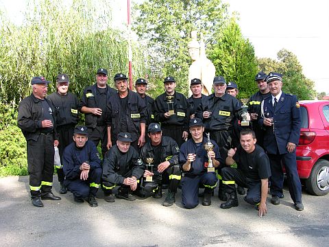 Powiatowe zawody poarnicze w Alwerni