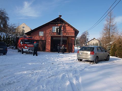 Przedwiteczne porzdki w OSP Grojec