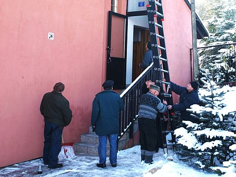 Przedwiteczne porzdki w OSP Grojec