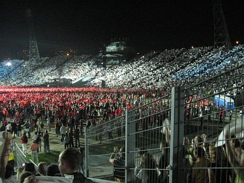 Koncert U2 w Chorzowie - 6 sierpnia 2009