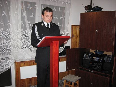 Walne zebranie sprawozdawcze OSP w Grojcu